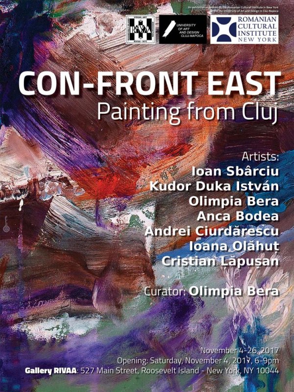 At Gallery RIVAA: CON-FRONT EAST / Painting from Cluj-Napoca At Gallery RIVAA: CON-FRONT EAST / Painting from Cluj-Napoca